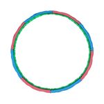 Star Sports S-Rose Magnetic Air Cushion Hula Hoop 3.1kg EA3001 Made in Korea Ultra-Heavyweight 8-Section One-Touch Exercise Hoop for Professional Diet & Core Power